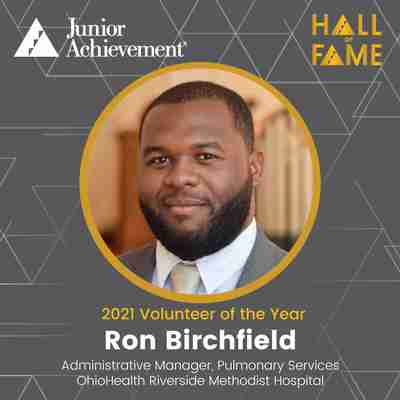 Professional headshot of Ron Birchfield, JA volunteer of the year