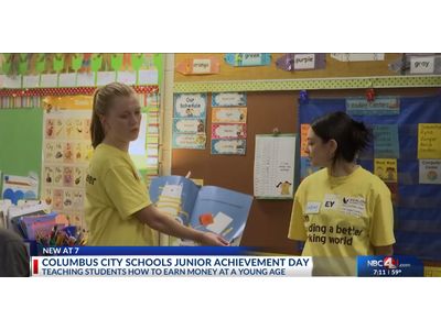 Read the NBC4 at 7 Covers Columbus City Schools Junior Achievement Day