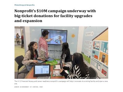Read the Nonprofit's $10M campaign underway with big-ticket donations - Columbus Business First