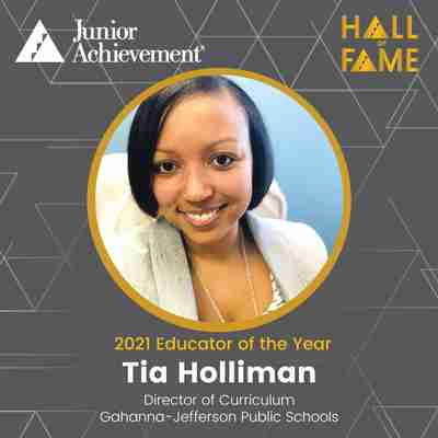 Professional headshot of Tia Holliman, JA educator of the year