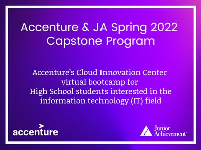 Accenture and JA Spring 2022 Capstone Program