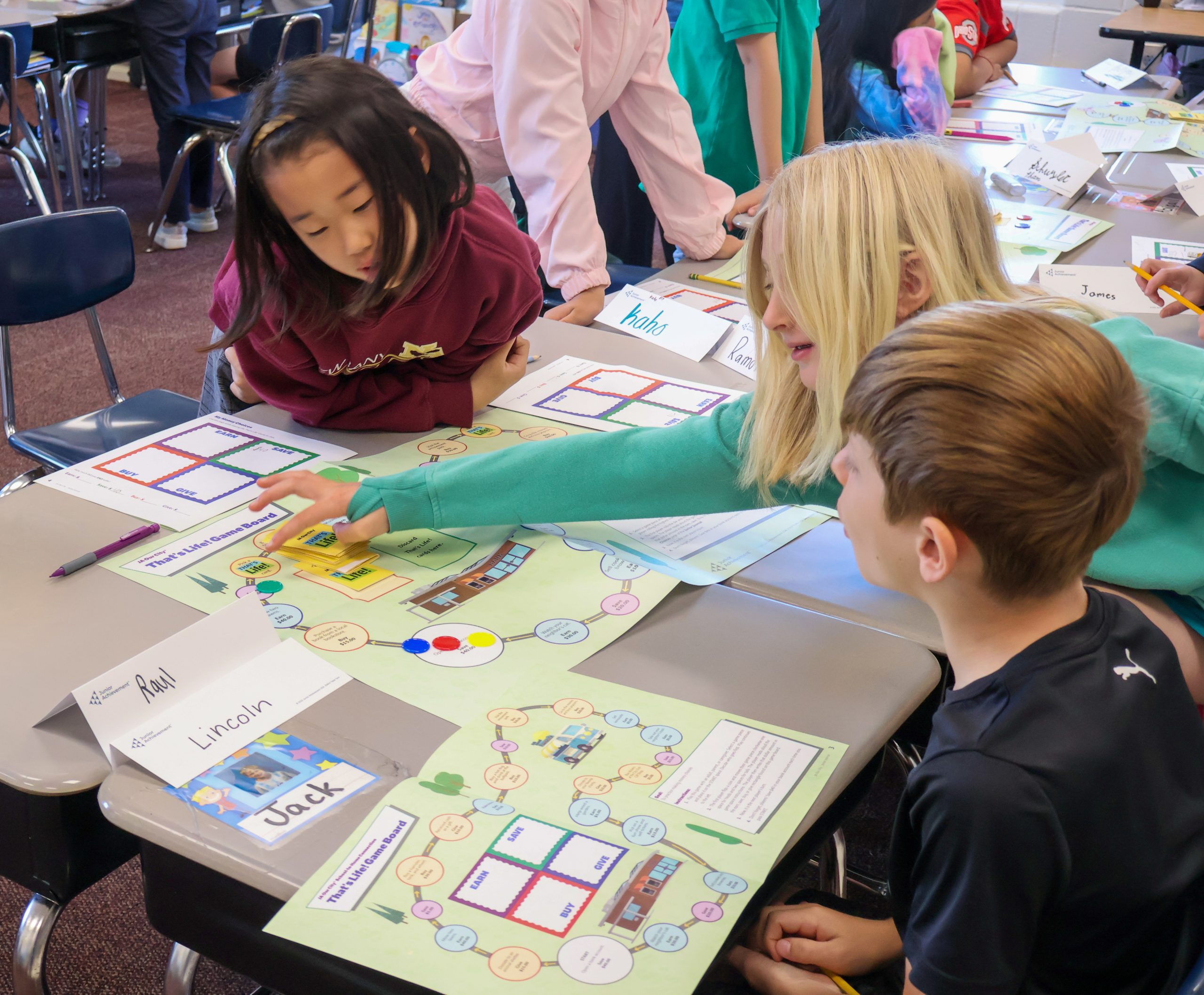 Three Students Playing "That's Life"